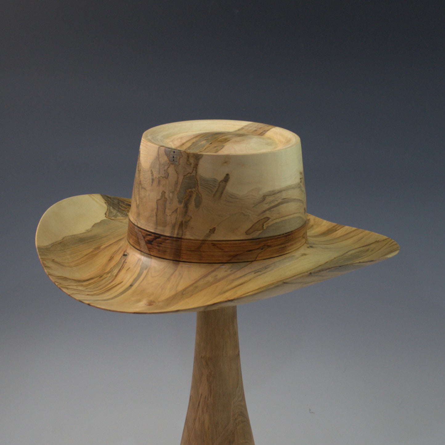 Wood Cowboy Hat H075
