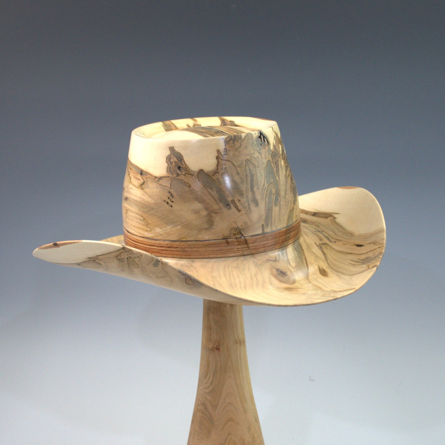 Wood Cowboy Hat H077