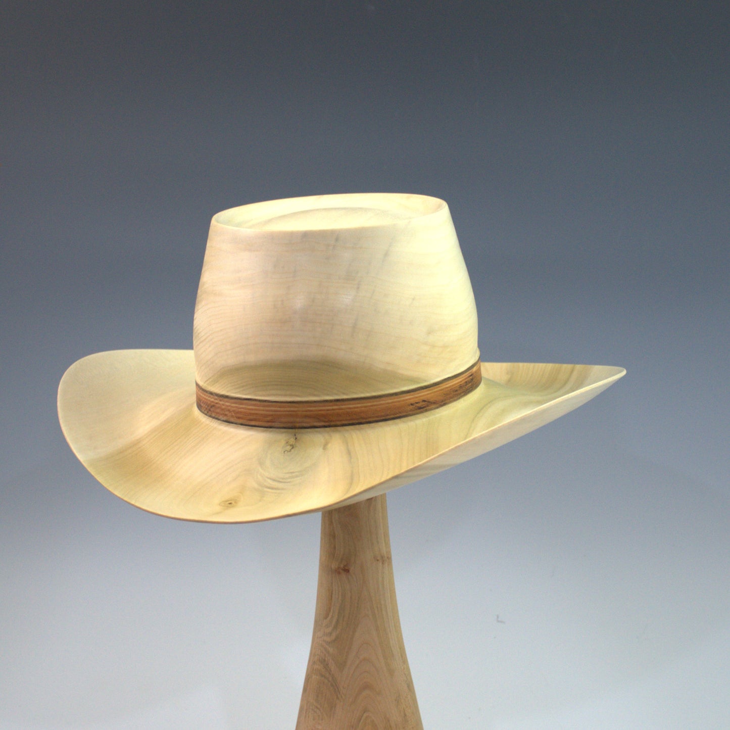 Wood Cowboy Hat H081