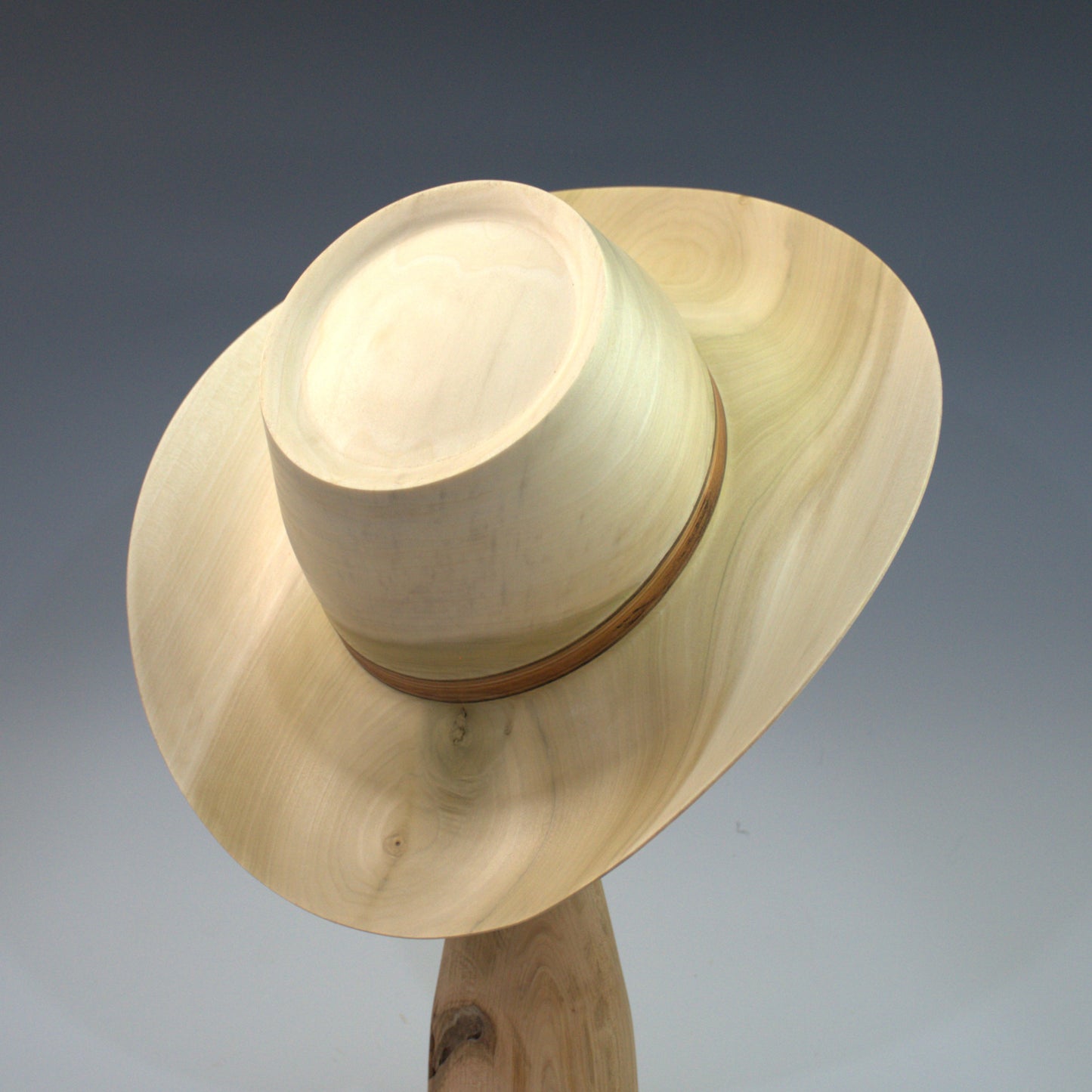 Wood Cowboy Hat H081